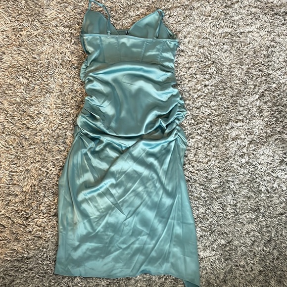PLT satin corset midi dress - Picture 6 of 6